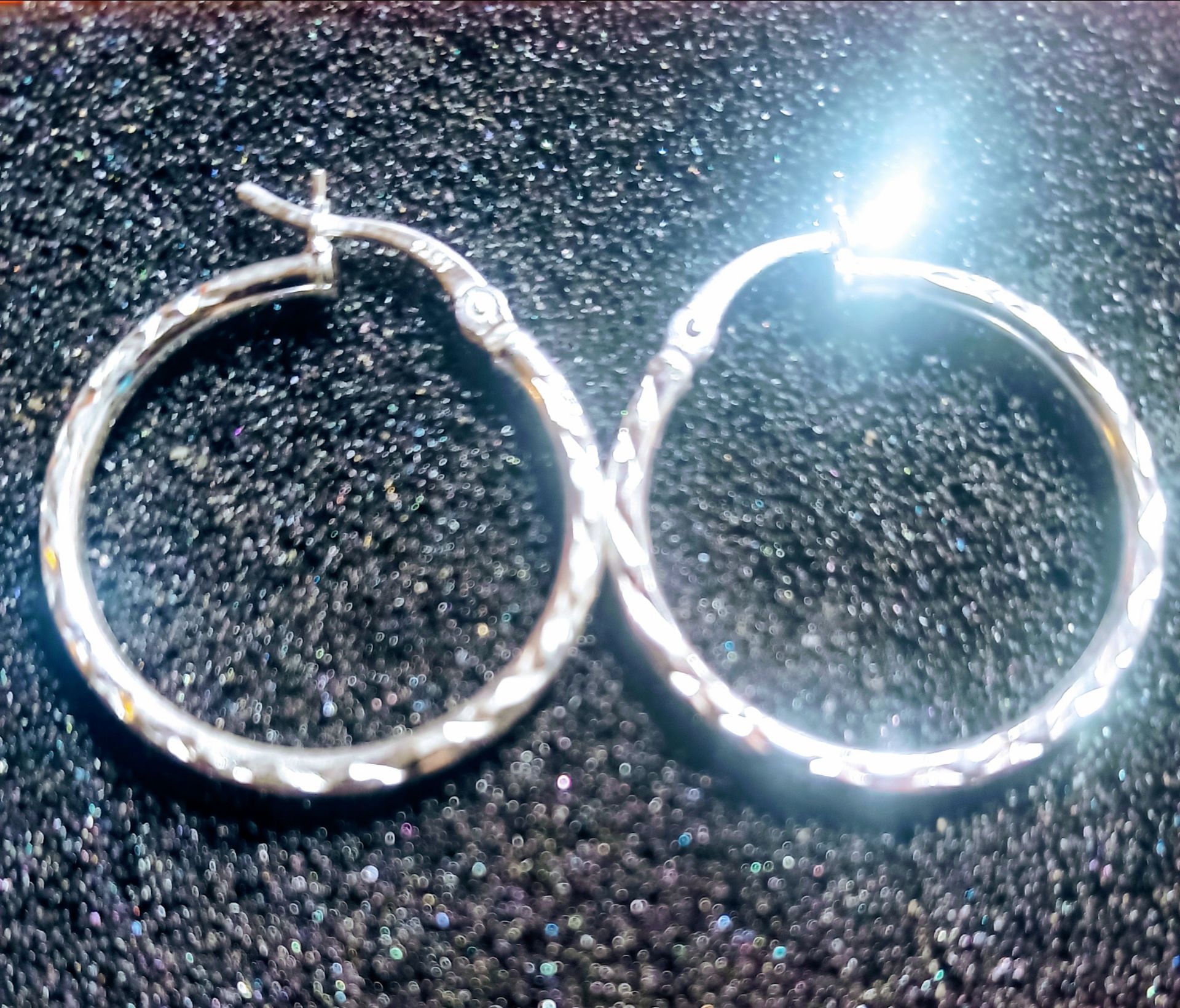 .925 SOLID HOOP EARRINGS