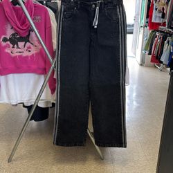 Adidas Jeans Charcoal New 