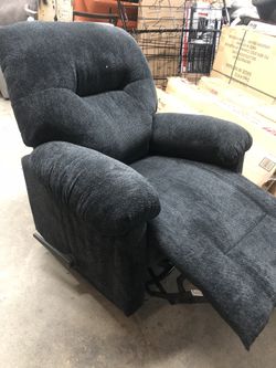 Hudson Slate Swivel Rocker Recliner for Sale in North Providence