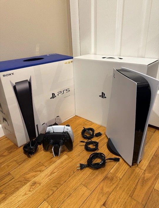 Sony PlayStation 5 Disc Edition PS5 Used Working
Console, Controller, Headset