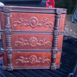 Antique Singer treadle Sewing Machine Drawers