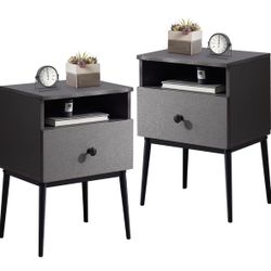 Modern nightstand set - 2 pieces