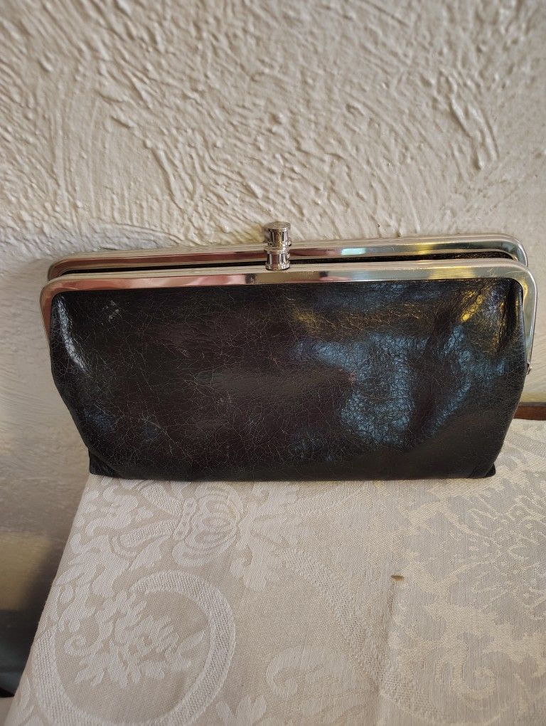 Hobo Wallet Clutch Leather