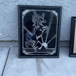 Vintage 1989 Unicorn Picture 