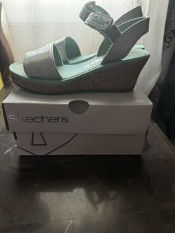 Size 12 Girls Sketchers sandals