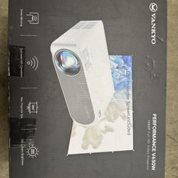 Brand New Unopened Vankyo Performance V630 W Native 1080P Full HD With Bonus Screen White