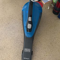 Black And Decker Lithium Hand Vac