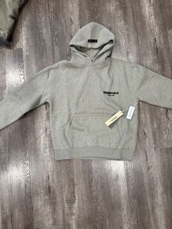 Dark Oatmeal Essentials Hoodie Size Large