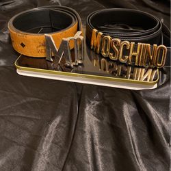 Mcm & Moschino Belt