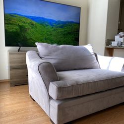 Grey Loveseat