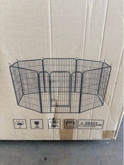 Hardly used and in the box Bosely Heavy Duty Pet Playpen 40in High