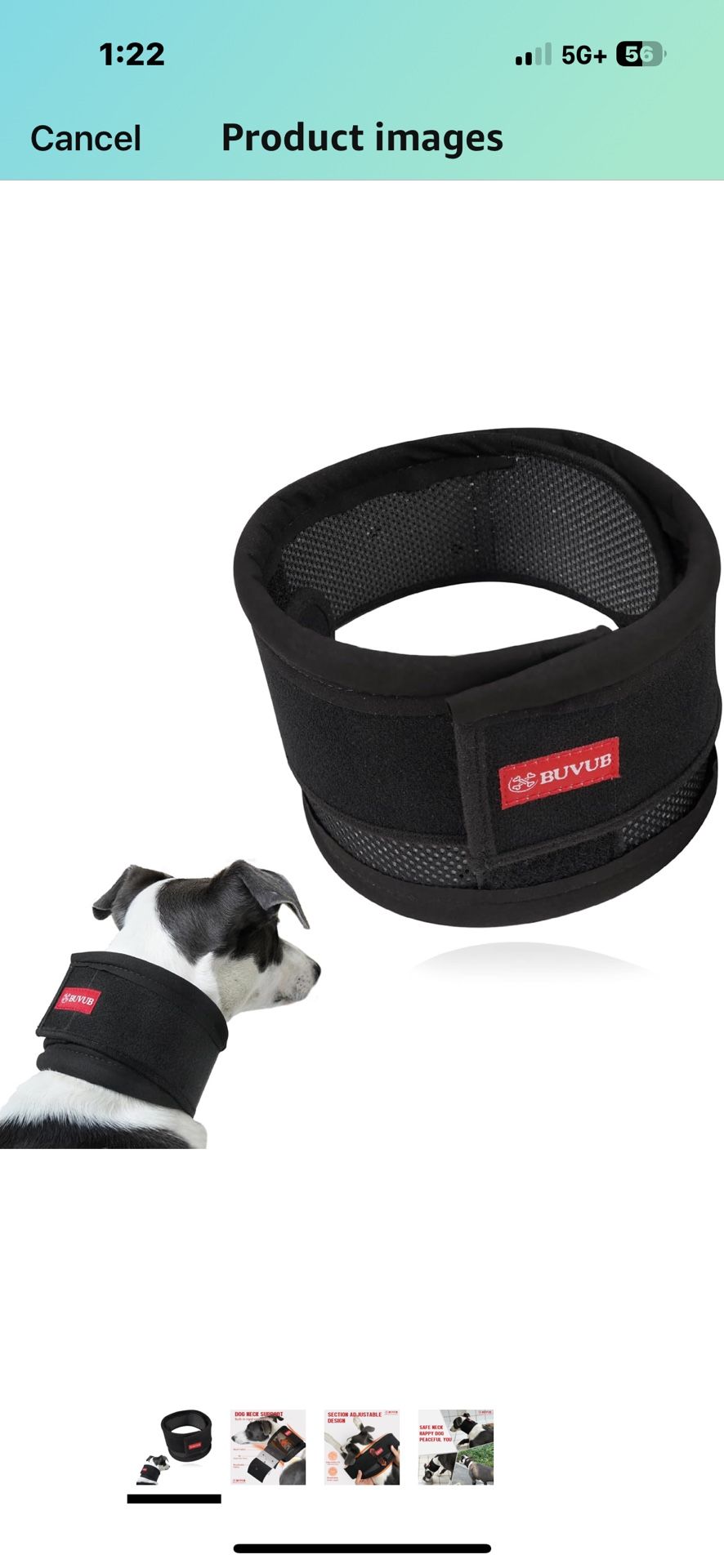 Brand New Adjustable Support Brace/Support Collar/Recovery Cone For Dogs XL