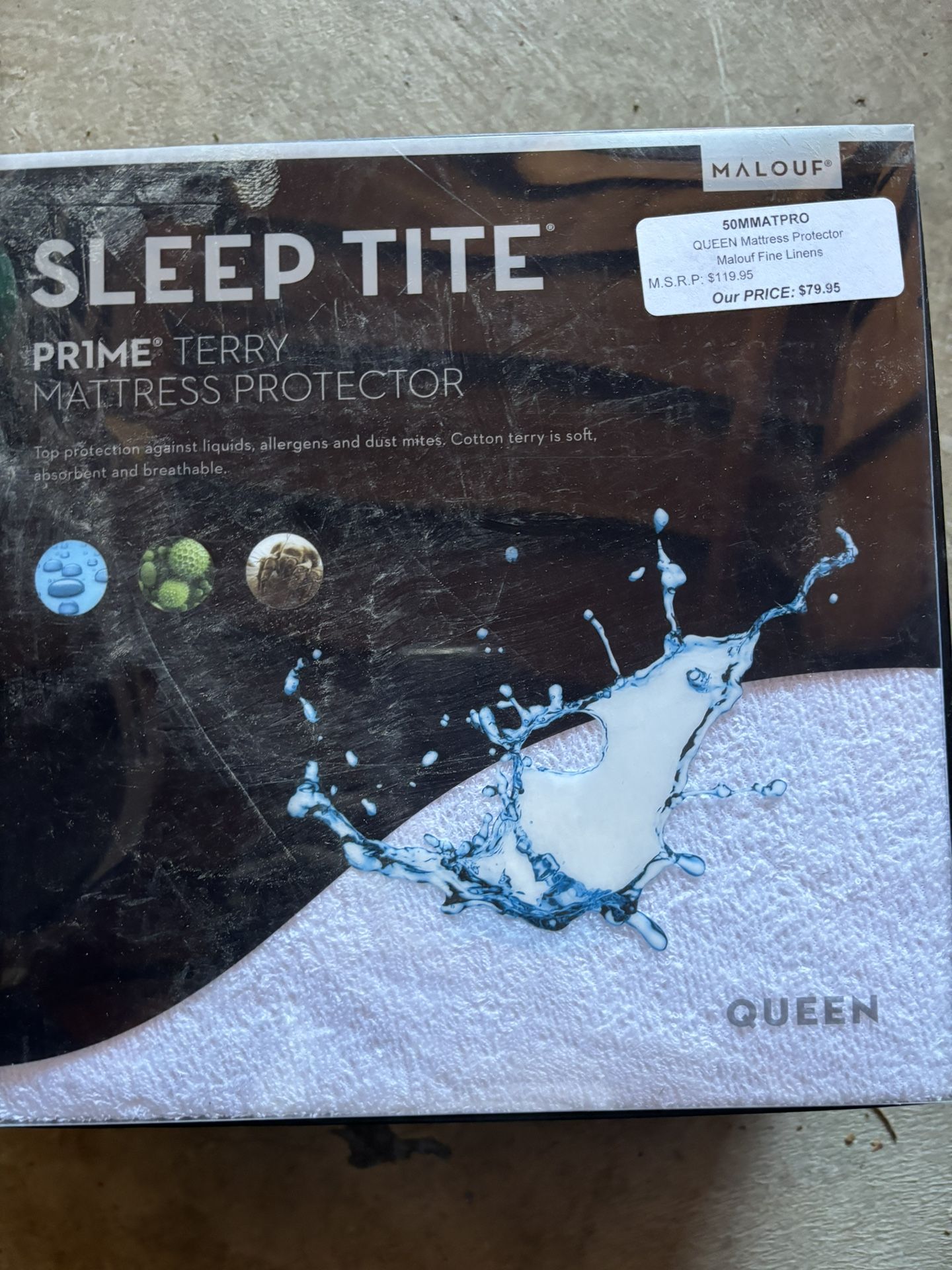 New Queen Mattress Cover Sheet: Waterproof