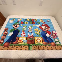 Super Mario Backdrop 