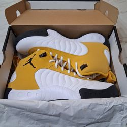 Jordan's Jumpman Pro  White/ Black-Yellow Ochre