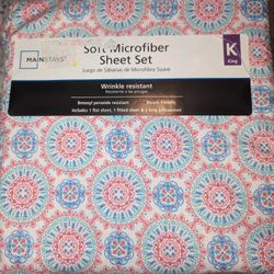 King Size Sheets Set 