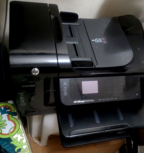 Printer For Sale: HP Officejet 6500A Plus
PRINT | FAX SCAN | COPY | WEB