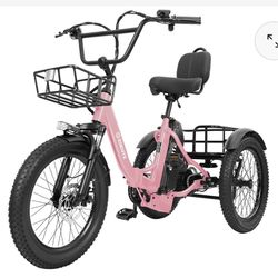 Eskute® T300 Max Folding Electric Trike with Reverse Function