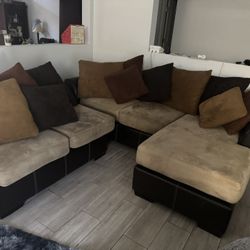 3 Piece Sectional & Recliner