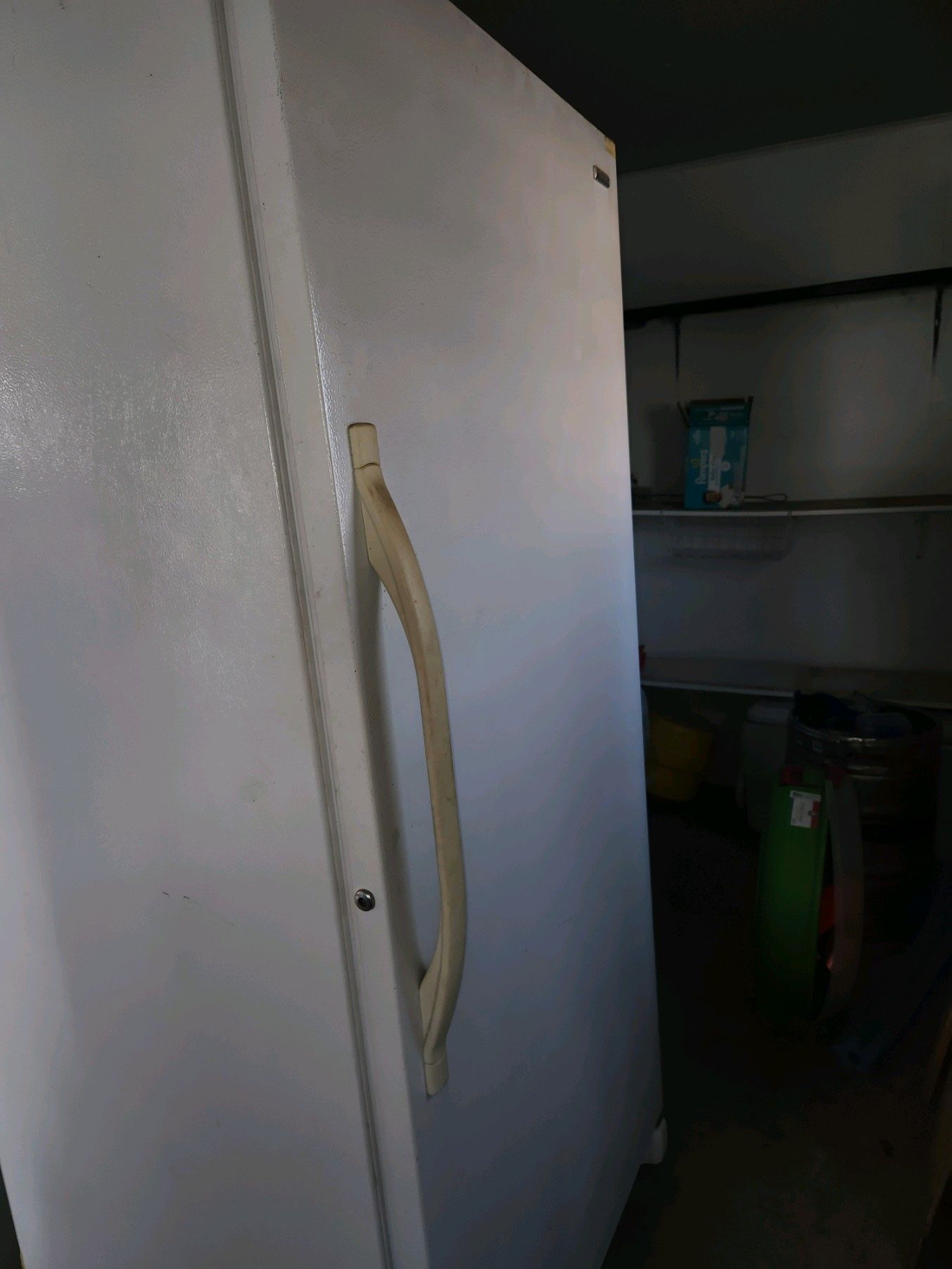 Upright freezer