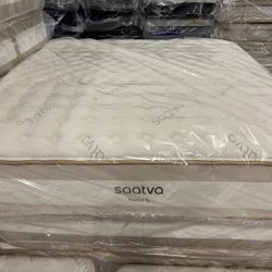 KING MATTRESS SAATVA RX $1089 (QUEEN $989) ‼️