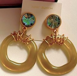 Tory Burch Door knocker Clip-on Earrings