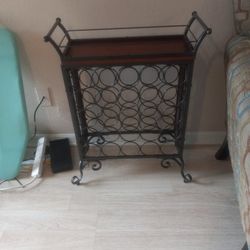 Wine Rack Table