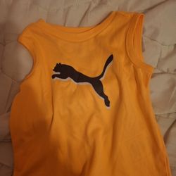Puma Orange Shirt 