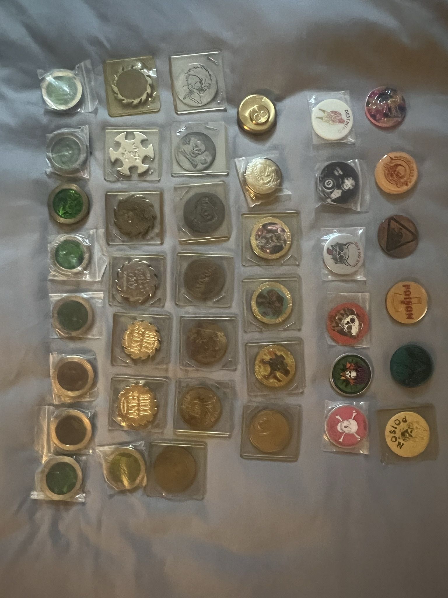 Vintage Pog Slammers- Lots Of Brass