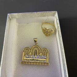 Real Gold jewelry Set 