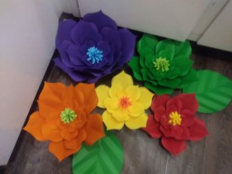 Flores de papel
