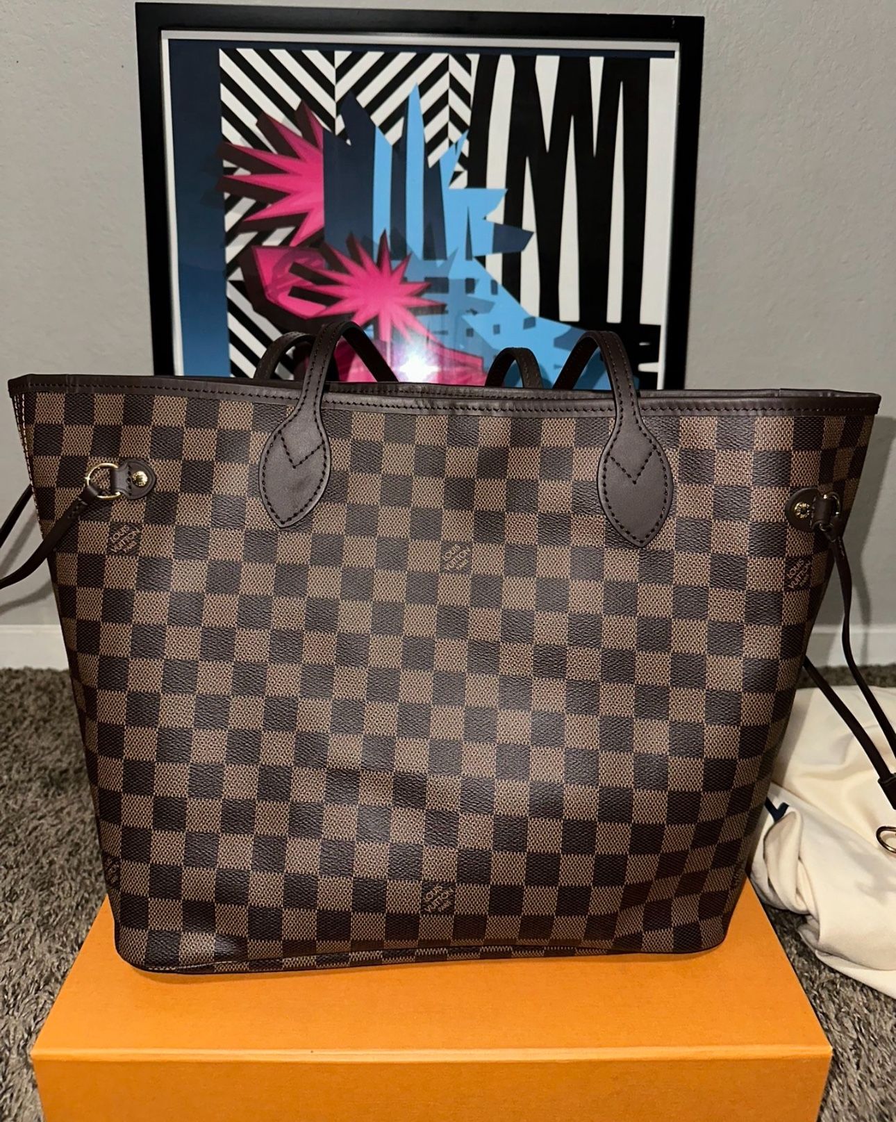 Louis Vuitton Shoulder Purse Bag Luxury 