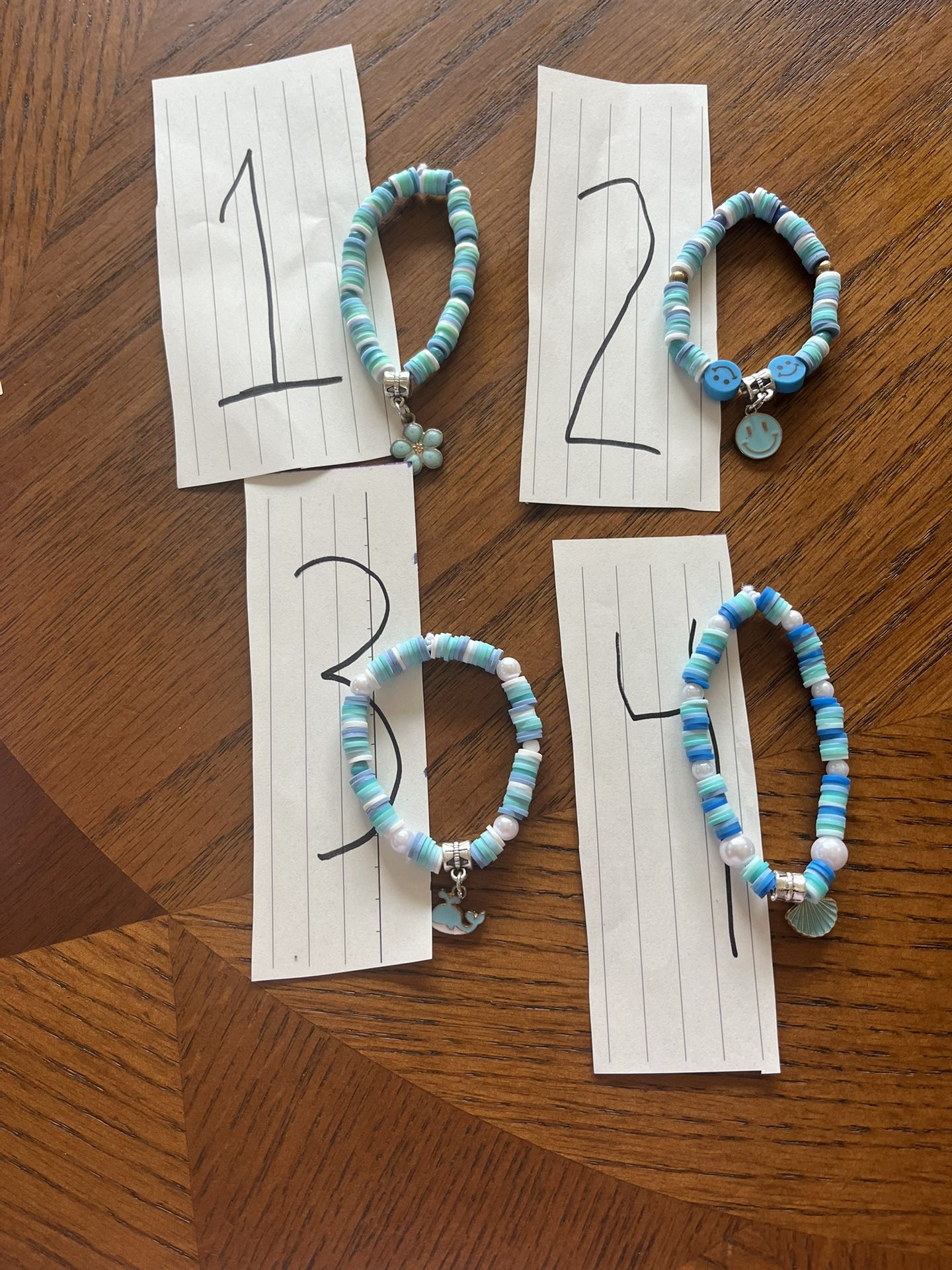 Blue Colored Singular Bracelets
