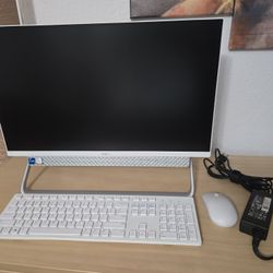 Like NEW 23.8" Dell INSPIRON 5400 AIO Series  Intel corei5 Touchscreen ( KEYBOARD AND MOUSE INCLUDED)