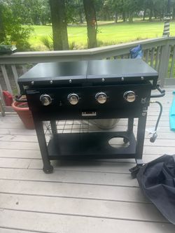 Member Mark 4 Burner Gas Grddle All Weather Electronic Ignition
