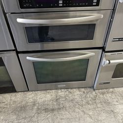 Kitchen Aid 30” Microwave Oven In Stainless Steel Used