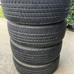 LT 275-65-18 Continental 10 Ply Tires 