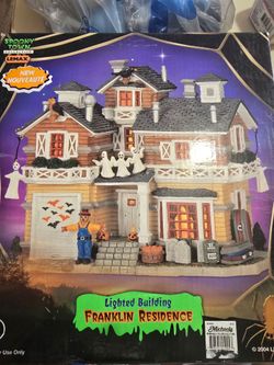 SPOOKY TOWN LEMAX FRANKLIN RESIDENCE