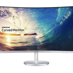SAMSUNG IT LC27F591FDNXZA SAMSUNG C27F591 27-Inch FHD 1080p Curved Monitor (Built-in Speaker Included)