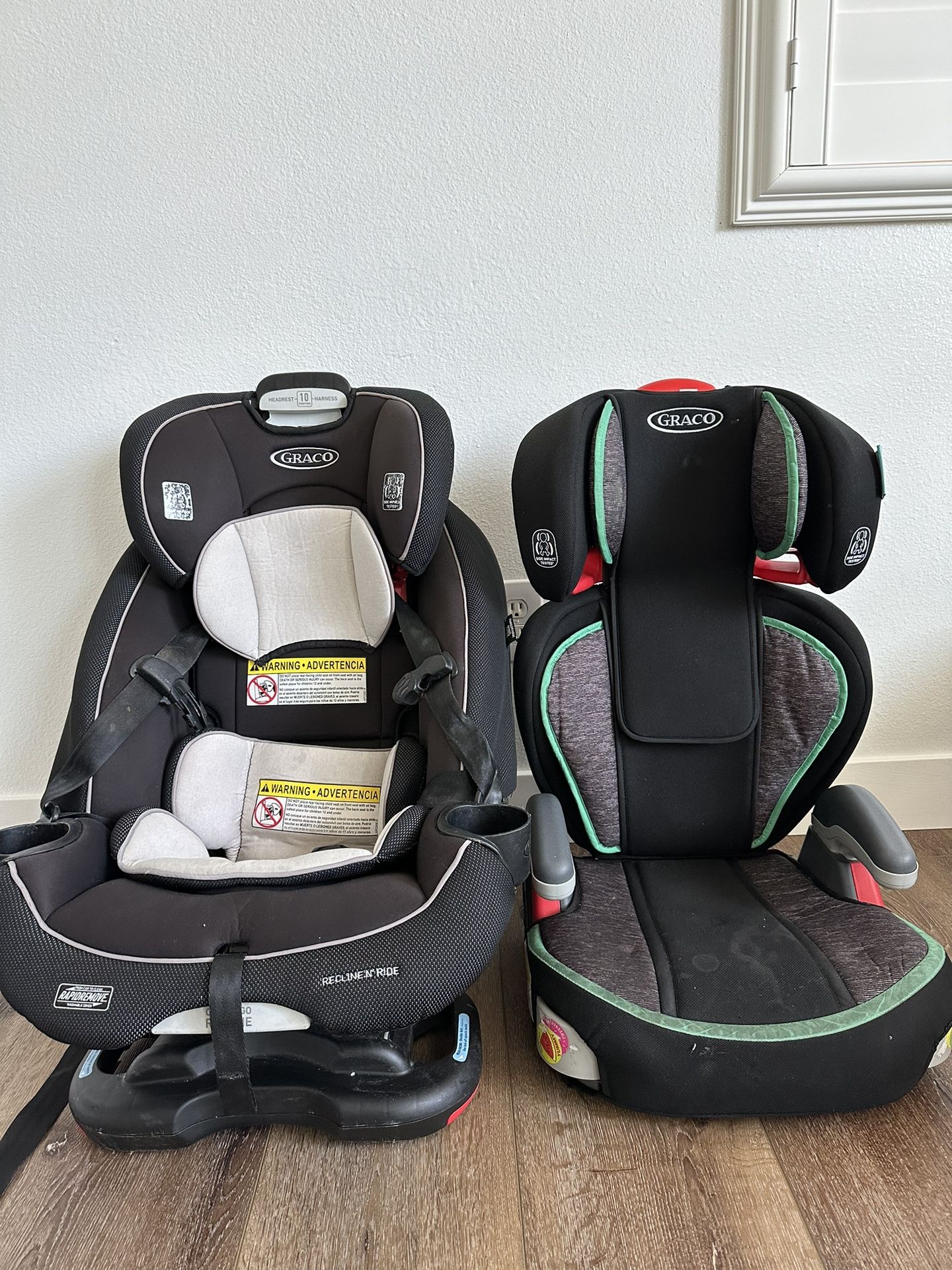 graco 2 car seats