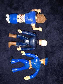 Lot Of Vintage 1988/89 Police Academy Tackle Berry, Mahoney, Zed