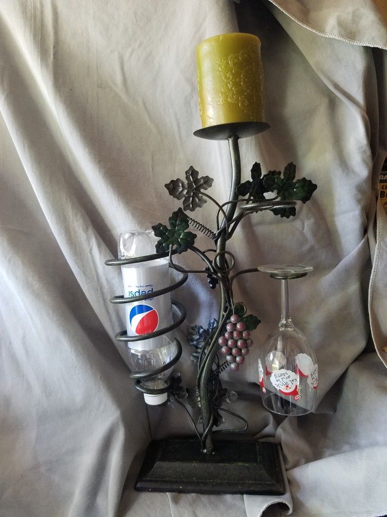 Wine Bottle and Glass Holders