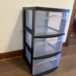 Sterilite 3 Drawer Storage Container plastic 