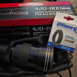 Commander optics telescope lens