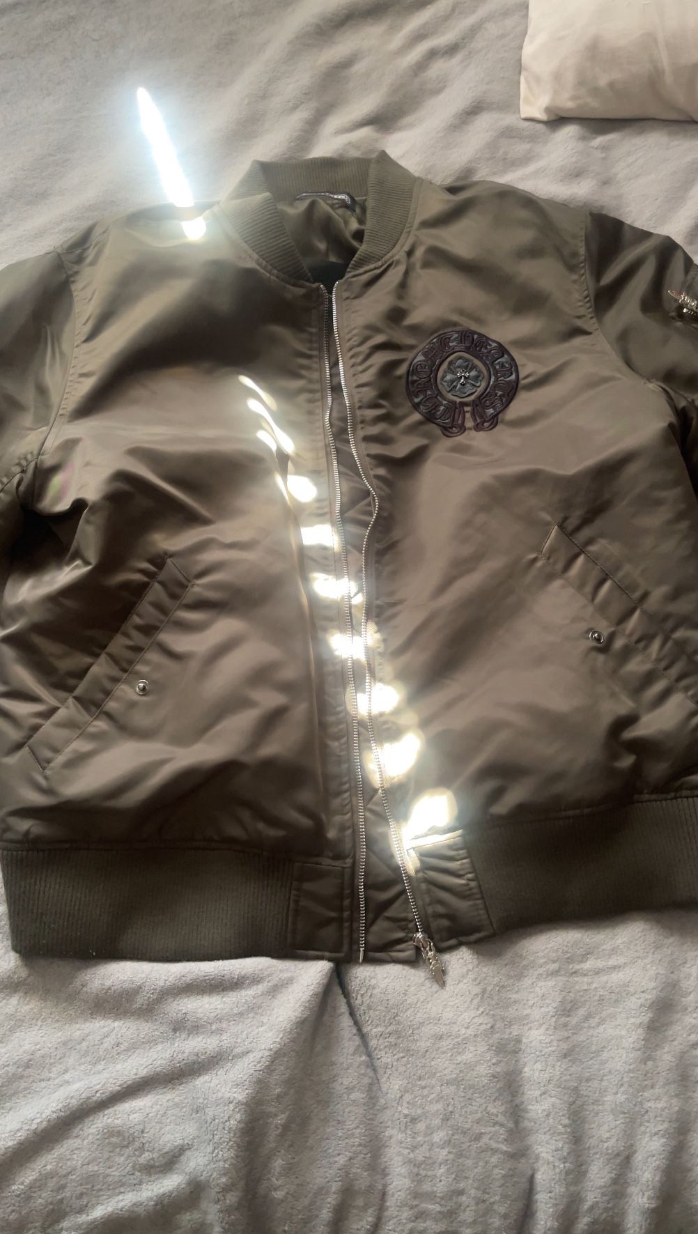 RARE Chrome Hearts Bomber Jacket