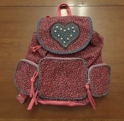Claire’s Leopard Print Backpack