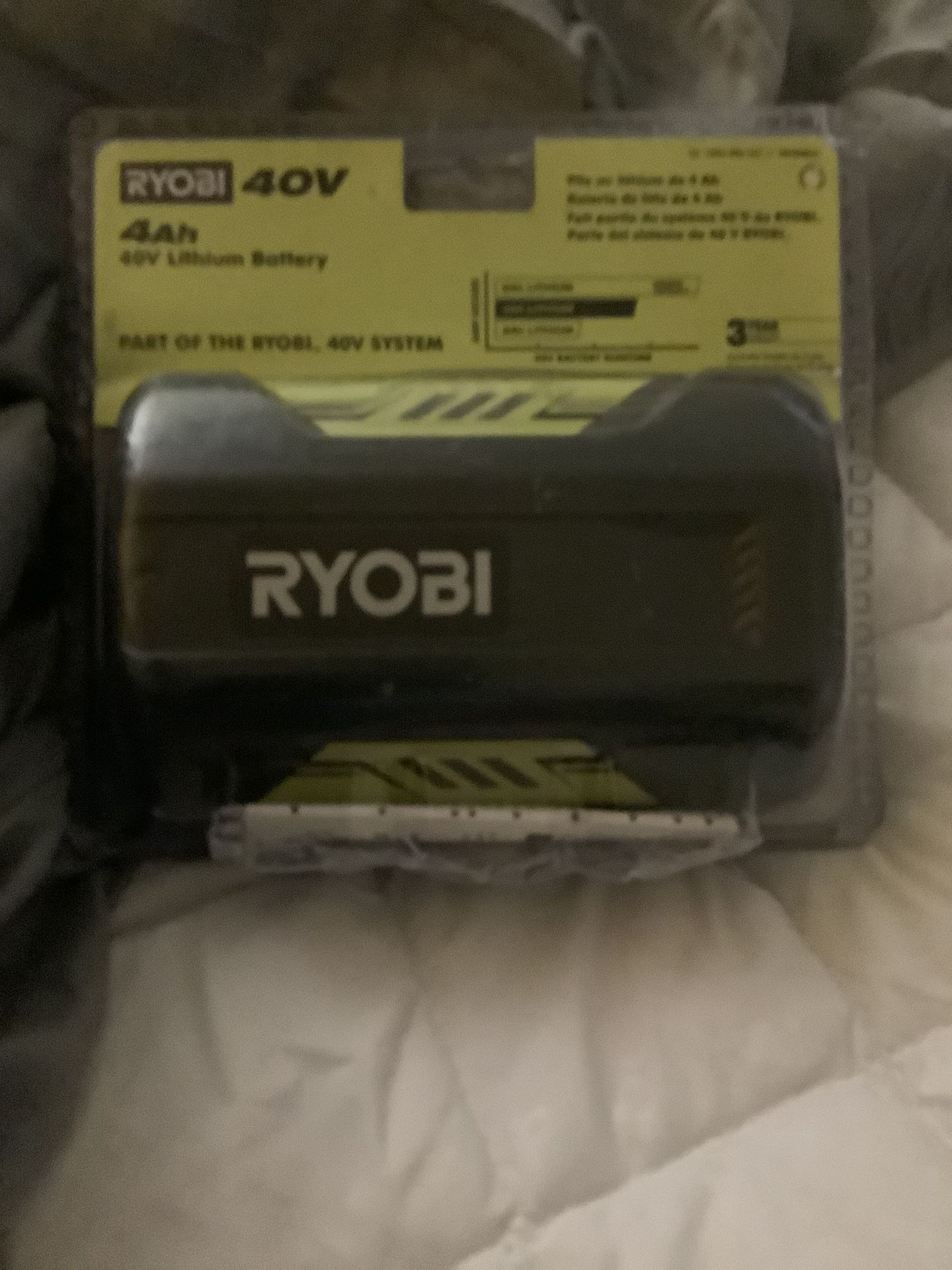 Ryobi 40v Battery