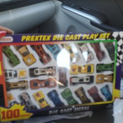 Metal cars Playset 100 pc.