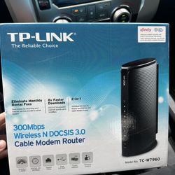 TP Link Modem + Router