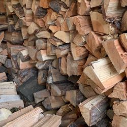 Dry Firewood Fir Maple Alder Cherry Quarter Half Cords 